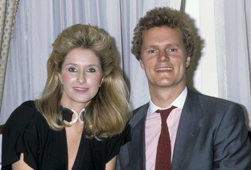 Kathy Hilton and Rick Hilton