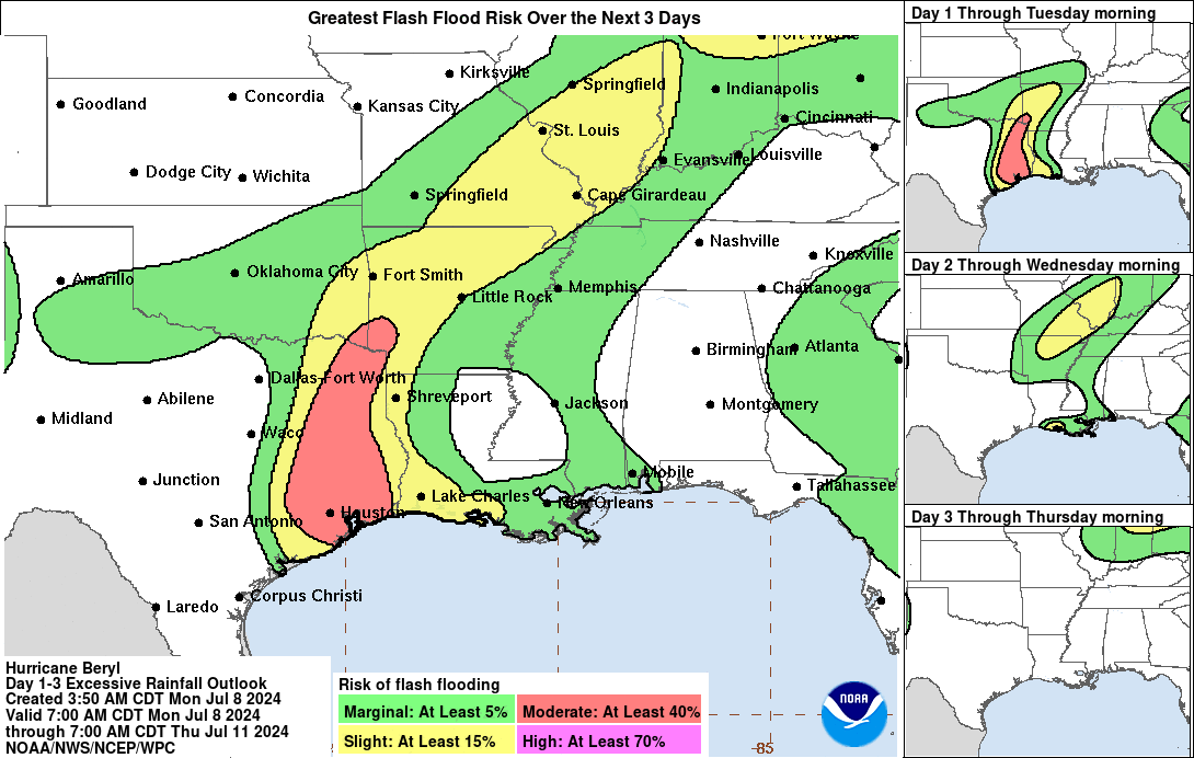 (Weather Prediction Center/National Weather Service)