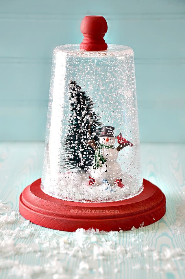 Plastic Snow Globe