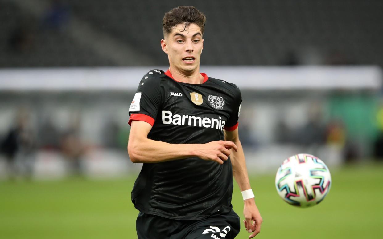 Kai Havertz played for Leverkusen in last week's DFB Cup final  - SHUTTERSTOCK