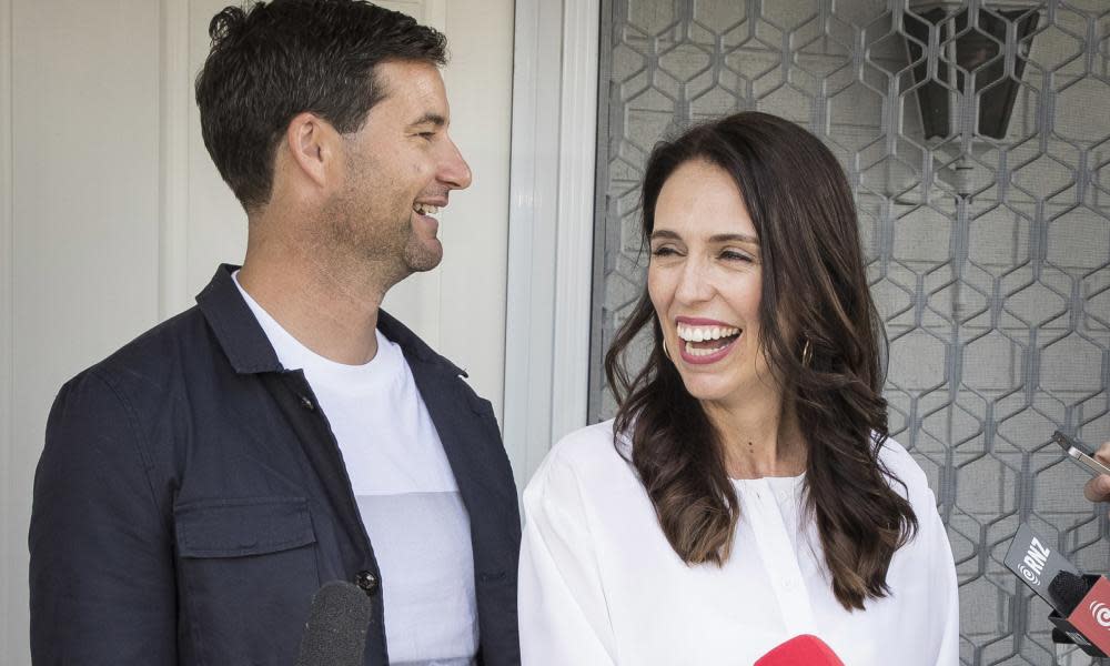 Jacinda Ardern and Clarke Gayford announce they are having their first child.