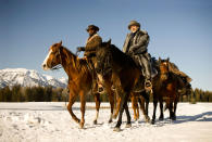 Jamie Foxx and Christoph Waltz in The Weinstein Company's "Django Unchained" - 2012