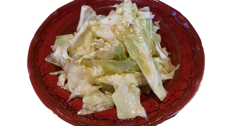 cabbage tsukemono