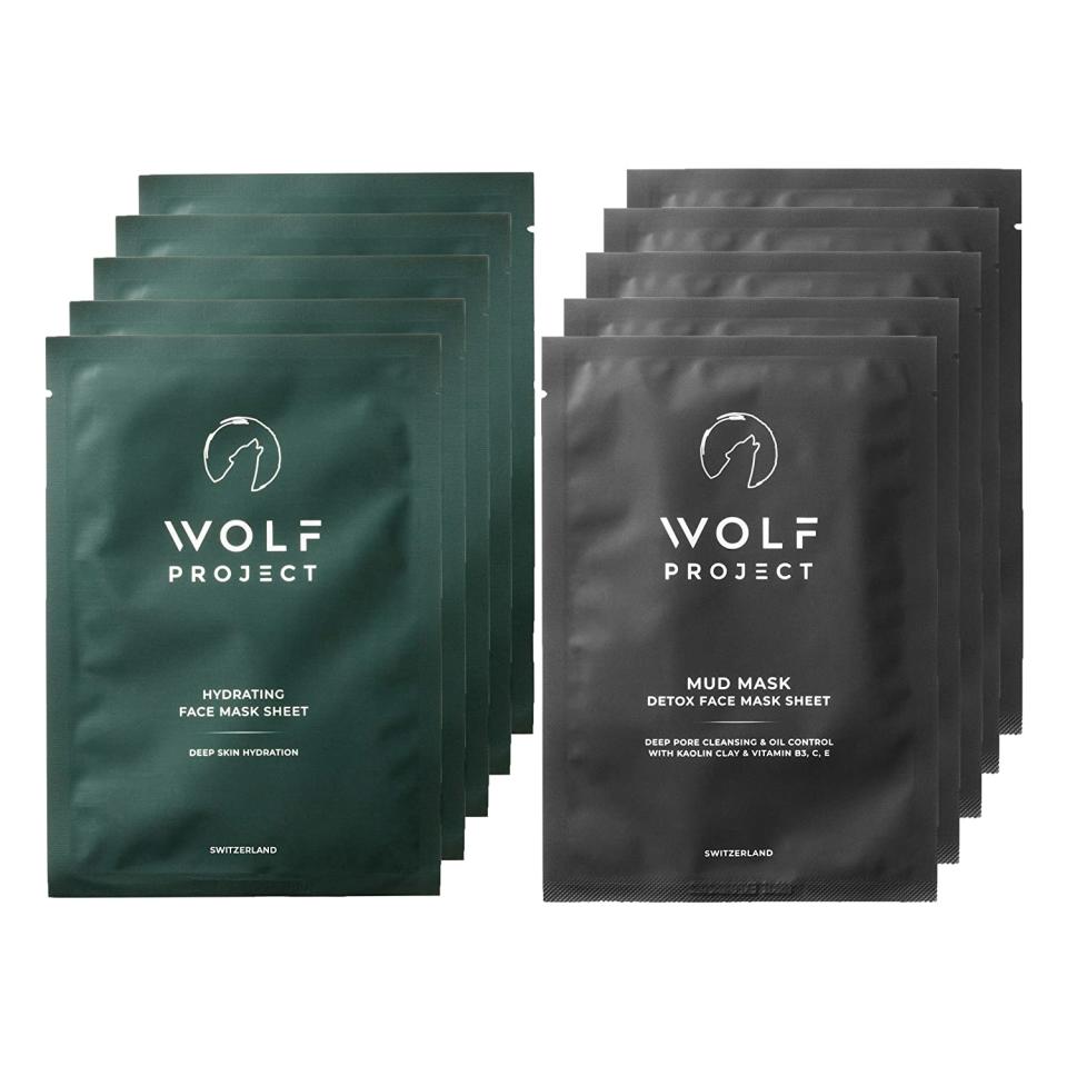 Wolf Project Deep Cleansing & Hydrating Sheet Mask Set