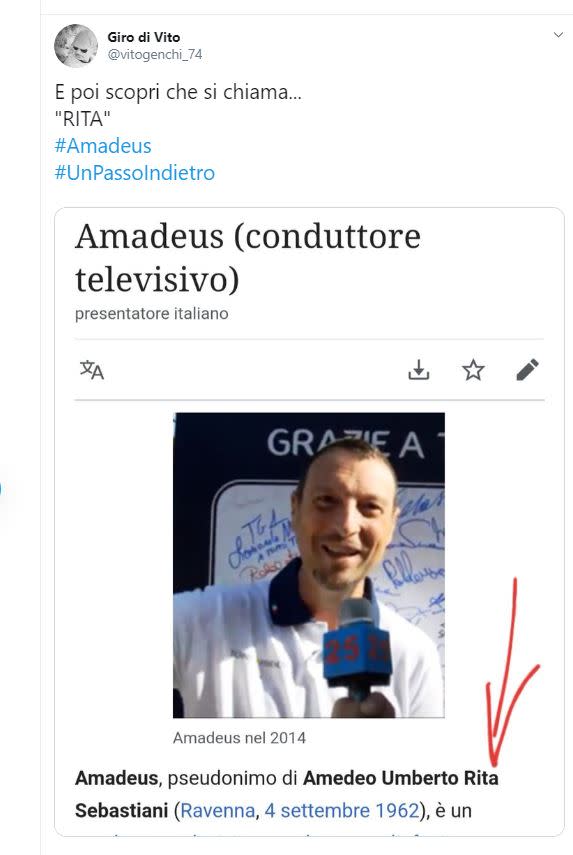 Mentre Amadeus rispedisce al mittente le accuse di sessismo, sui social impazzano i meme sullo scivolone del direttore artistico di Sanremo. Ecco una carrellata sui più divertenti (Twitter)