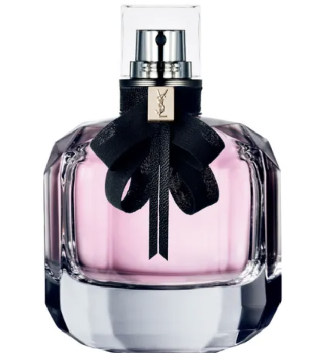 YSL Mon Paris Eau De Parfum in pink and black ribbon