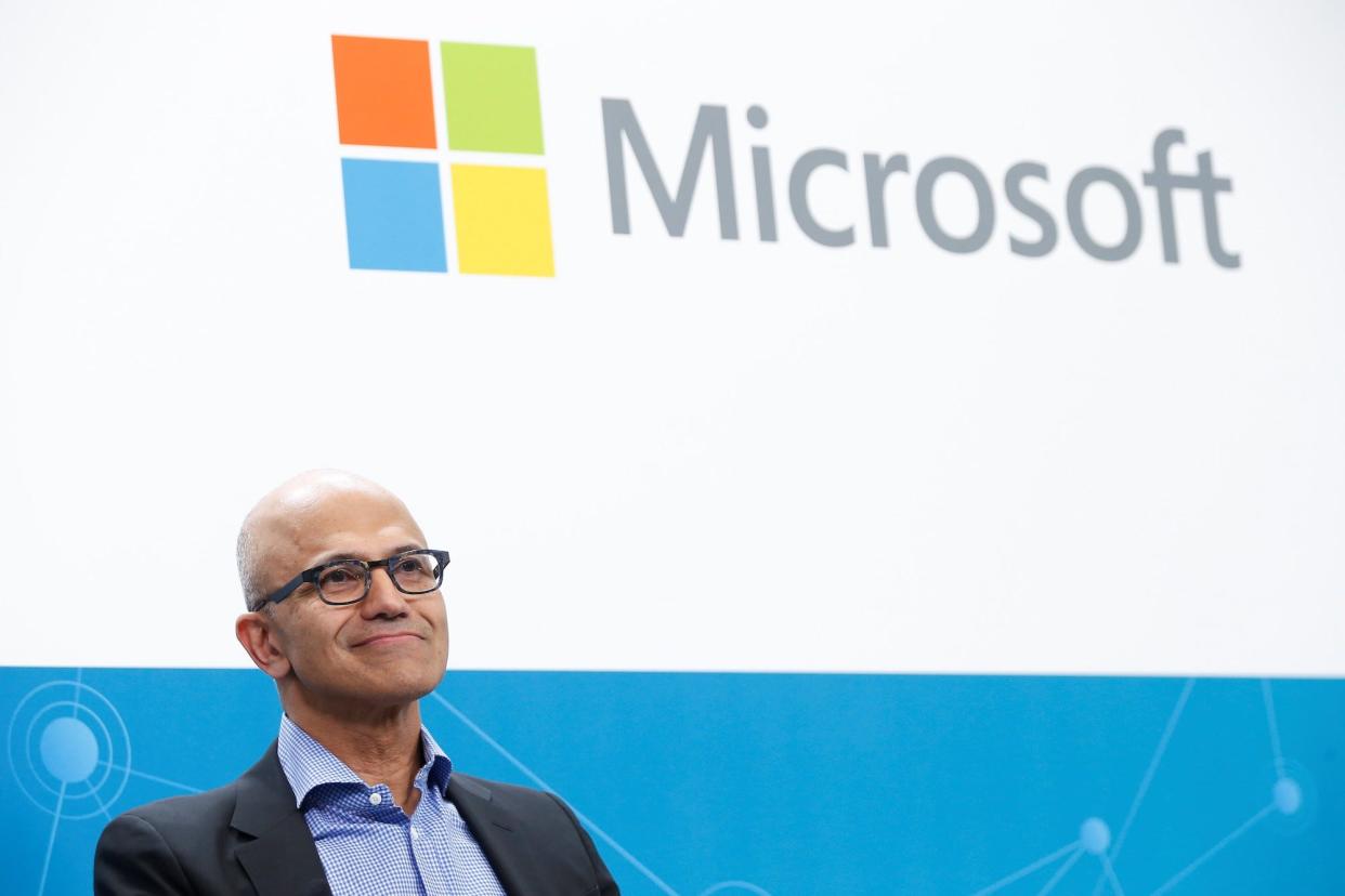 Photo of Microsoft CEO Satya Nadella