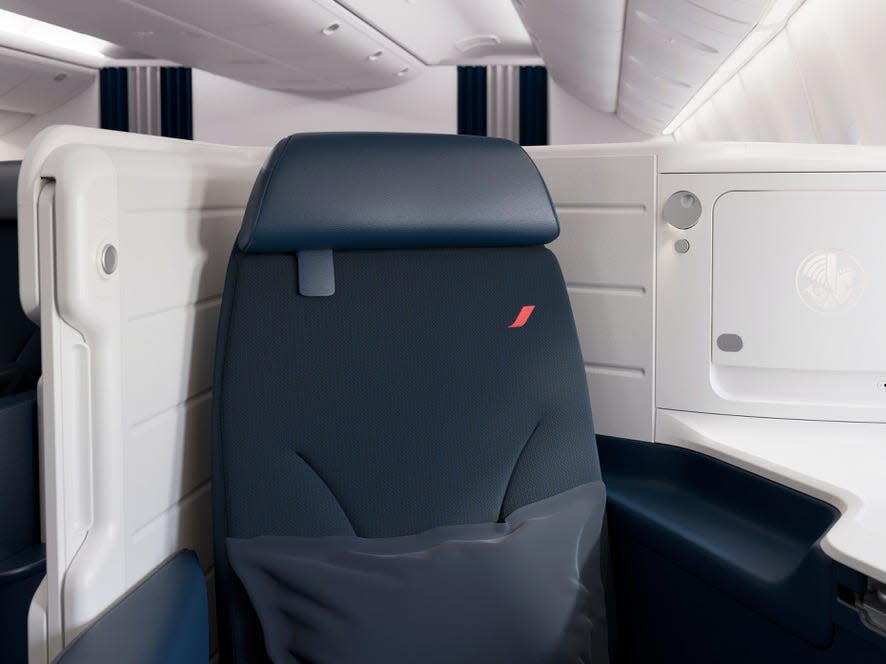 Air France new business class cabin.