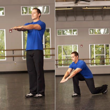 Lunge with Arm Reach