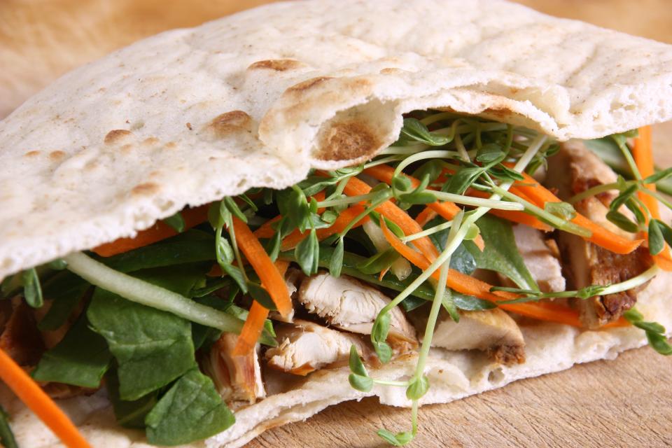 chicken pita