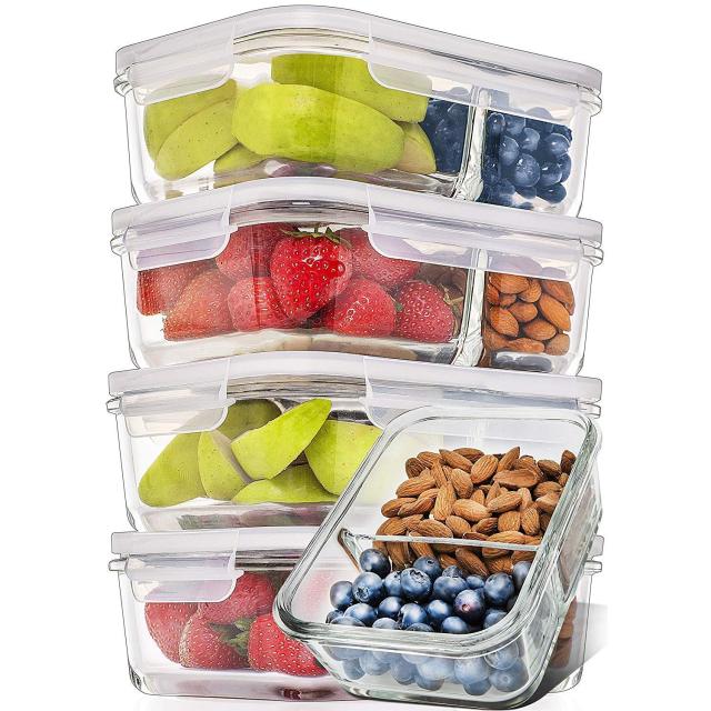 Glasslock Homemade Baby Food BPA Free Glass Storage Containers 18 Piece Set