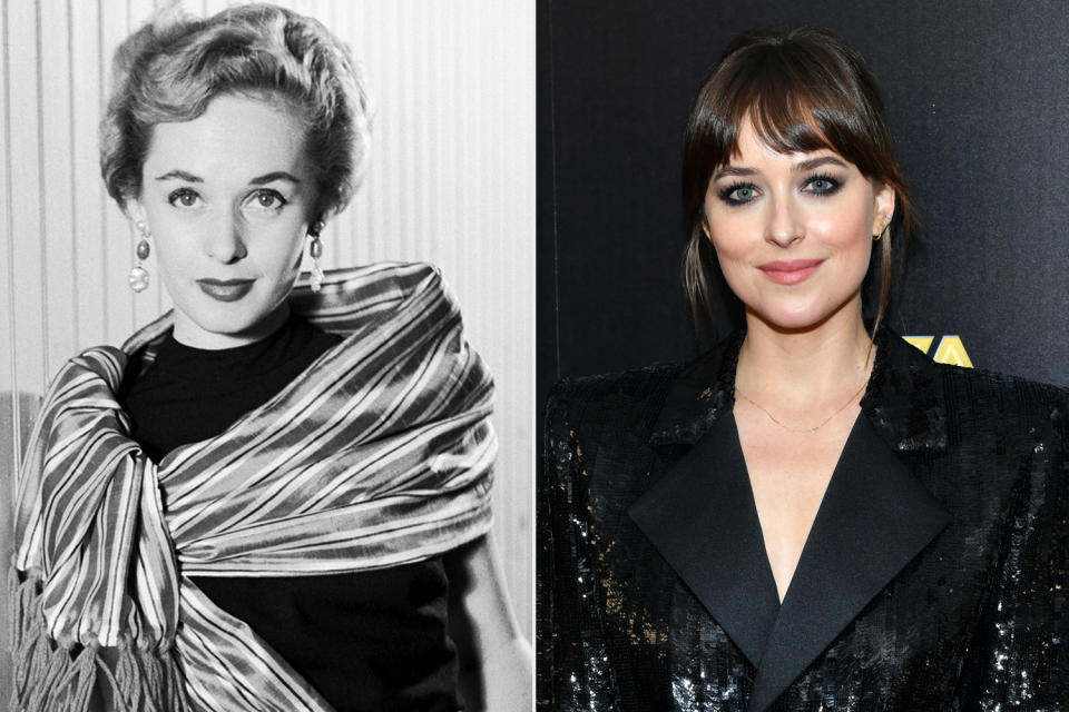 Tippi Hedren & Dakota Johnson