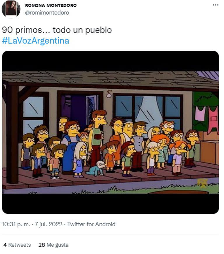 Estallaron los memes luego de que Víctor, participante de La Voz Argentina, mencionara que tiene 30 tíos y 90 primos