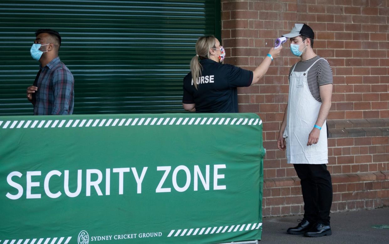 Australia has operated a strict policy of cracking down quickly on relatively small clusters of cases - Brook Mitchell/Getty Images