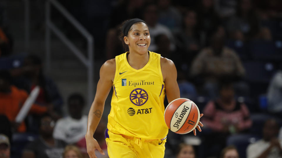 Los Angeles Sparks' Candace Parker.