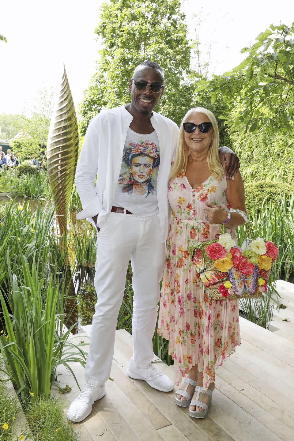 Ben Ofoedu and Vanessa Feltz