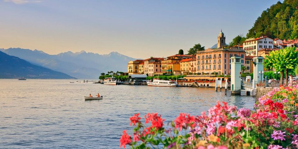 <p>You can't have a honeymoon destination list and not include Italy, and specifically, Lake Como (a 90-minute drive from Milan). Stay at the <a href="https://www.tripadvisor.com/Hotel_Review-g635626-d229044-Reviews-Grand_Hotel_Tremezzo-Tremezzina_Lake_Como_Lombardy.html" rel="nofollow noopener" target="_blank" data-ylk="slk:Grand Hotel Tremezzo;elm:context_link;itc:0;sec:content-canvas" class="link ">Grand Hotel Tremezzo</a>, which has private boat tours to explore lakefront towns like <a href="https://www.tripadvisor.com/Tourism-g187834-Bellagio_Lake_Como_Lombardy-Vacations.html" rel="nofollow noopener" target="_blank" data-ylk="slk:Bellagio;elm:context_link;itc:0;sec:content-canvas" class="link ">Bellagio</a>, known for its silk shops and buzzing cafes, and Tremezzino, where you can tour the fresco-filled 17th-century <a href="https://www.tripadvisor.com/Attraction_Review-g635626-d528348-Reviews-Villa_Carlotta-Tremezzina_Lake_Como_Lombardy.html" rel="nofollow noopener" target="_blank" data-ylk="slk:Villa Carlotta;elm:context_link;itc:0;sec:content-canvas" class="link ">Villa Carlotta</a>. </p><p>Dine on rustic Italian cuisine in hotspots like <a href="https://www.tripadvisor.com/Restaurant_Review-g194728-d1064761-Reviews-Il_Gatto_Nero-Cernobbio_Lake_Como_Lombardy.html" rel="nofollow noopener" target="_blank" data-ylk="slk:Il Gatto Nero;elm:context_link;itc:0;sec:content-canvas" class="link ">Il Gatto Nero</a>, a favorite of George and Amal.<br></p>