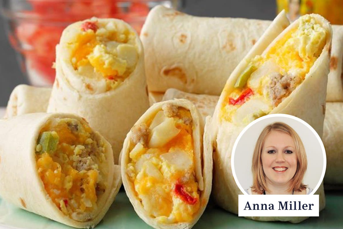 Community Cooks Anna Miller Burritos