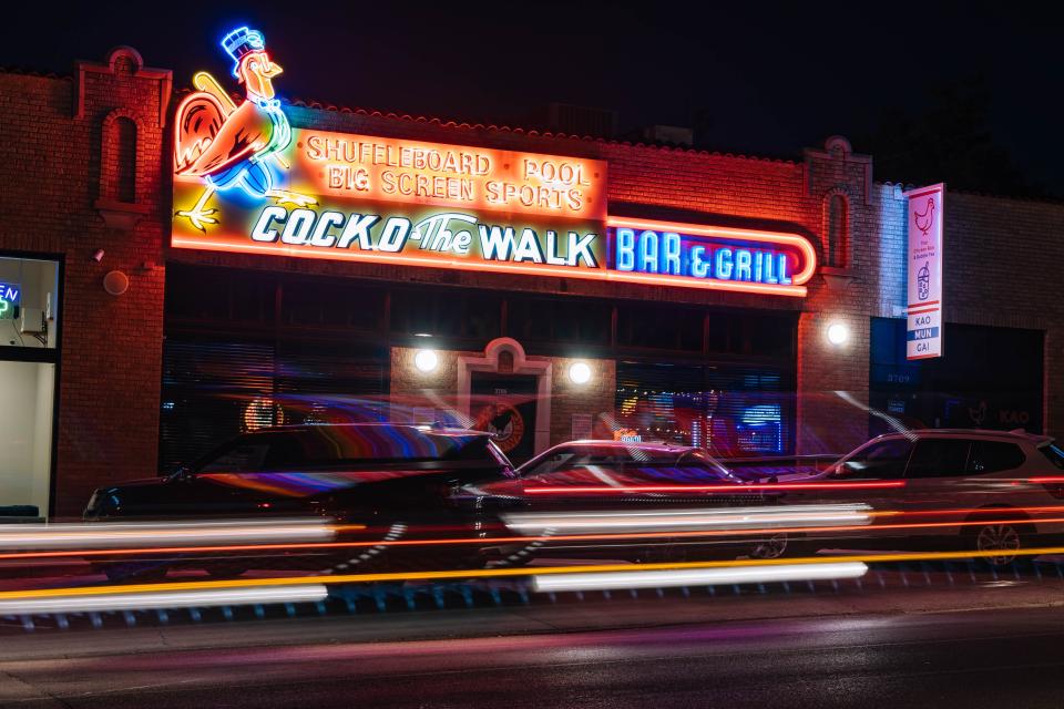 The Cock-o-the-Walk sign at 3705 N Western Ave. is pictured in Oklahoma City on Thursday, Sept. 22, 2022.