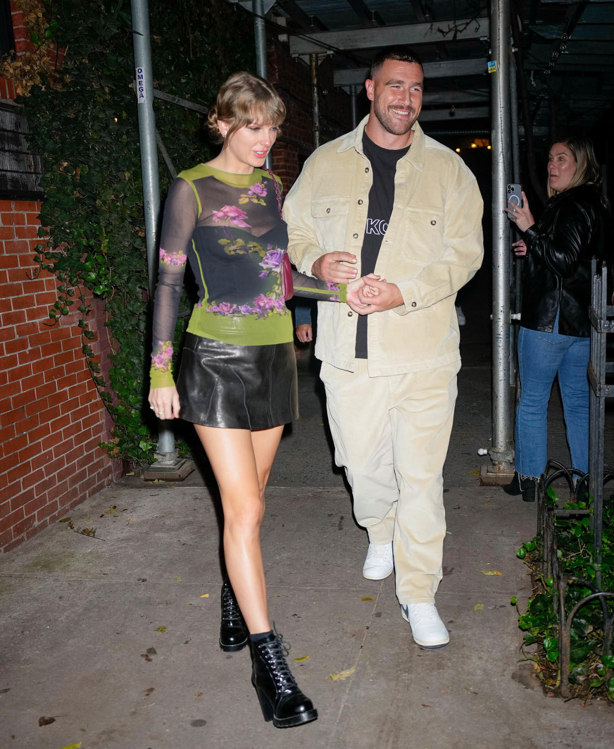 Taylor Swift and Travis Kelce (Gotham / GC Images)