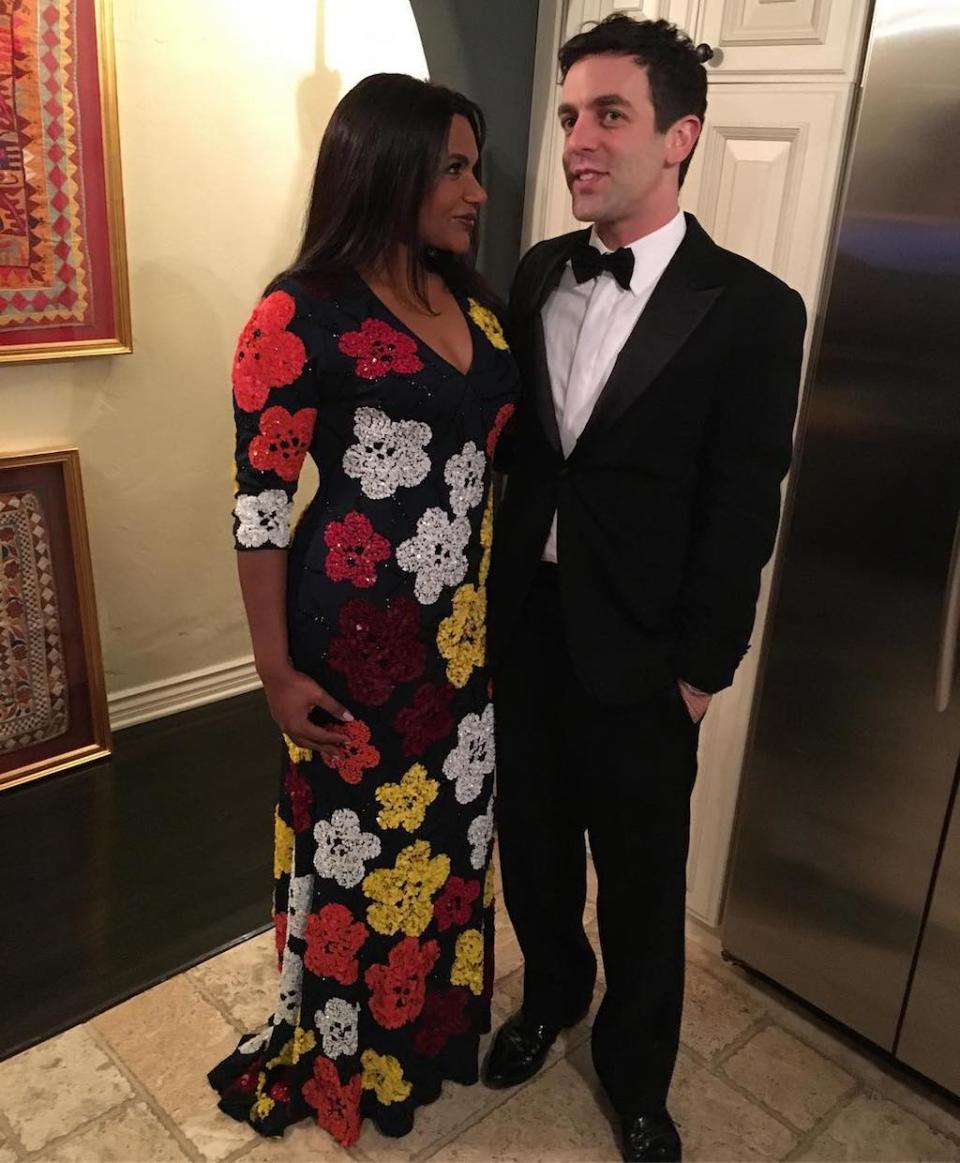 Mindy Kaling and B.J. Novak