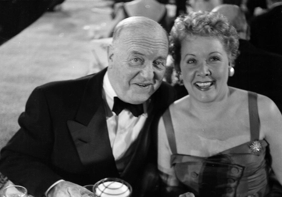 William Frawley and Vivian Vance