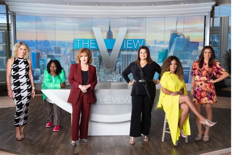 Left to right, Sara Haines, Whoopi Goldberg, Joy Behar, Ana Navarro, Sunny Hostin and Alyssa Farah Griffin are returning for another season of "The View" on Sept. 5 Photo courtesy of ABC