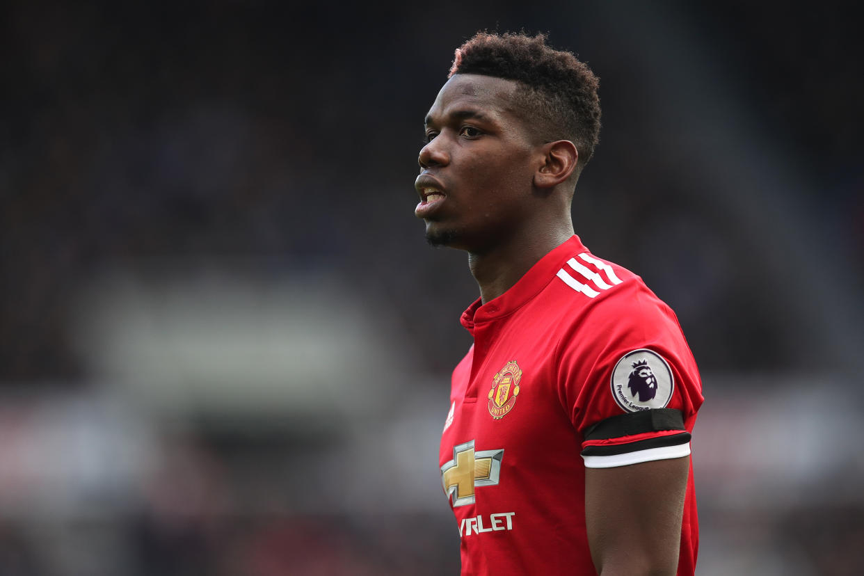 Paul Pogba had his worst game in a Manchester United shirt in a 1-0 loss at Newcastle. (Getty)