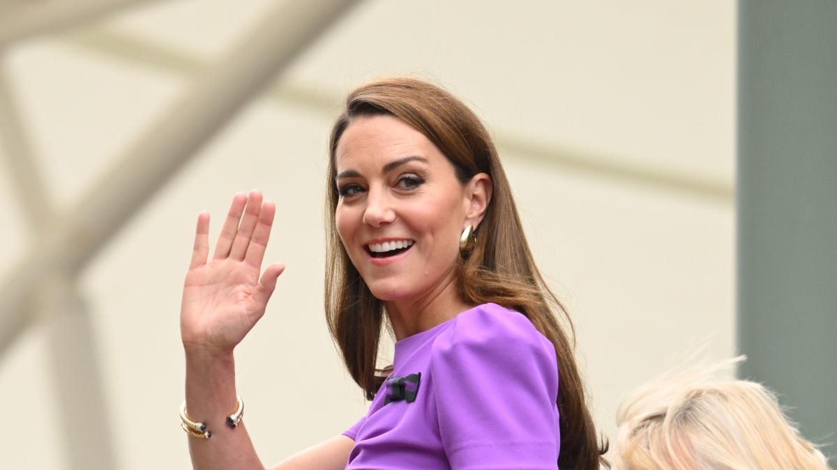 Kate Middleton Opts For Meghan Markle's Favourite British Label For  Wimbledon