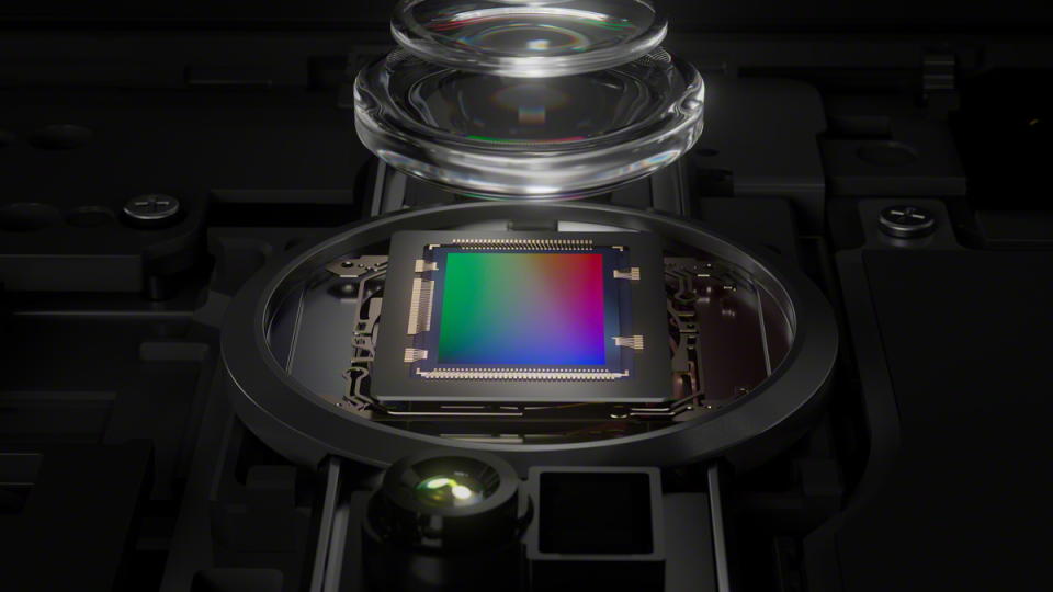 圖／Sony推出Xperia PRO-I，全球首款搭載一吋感光元件單眼手機。