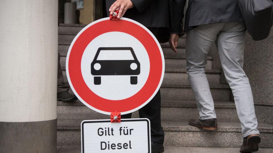 In Stuttgart sind Fahrverbote für ältere Dieselautos geplant. Foto: Marijan Murat