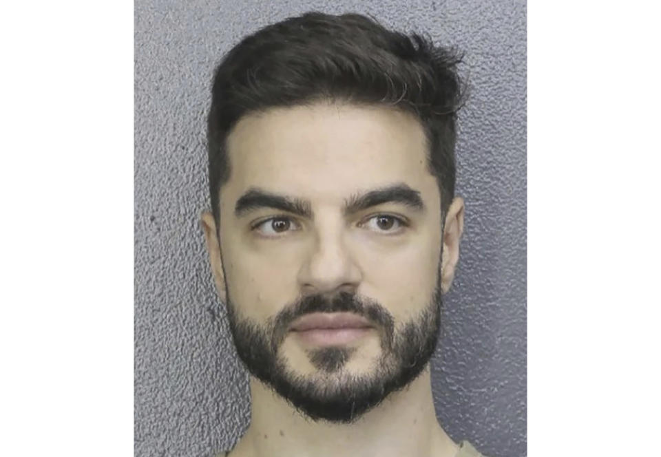 This undated photo provided by U.S. Attorney's Office, Miami shows David Knezevich, a Florida man charged with kidnapping in his wife's disappearance from her Spain apartment. Knezevich was arrested at Miami International Airport on Saturday, May 4, 2024. (U.S. Attorney's Office, Miami via AP)