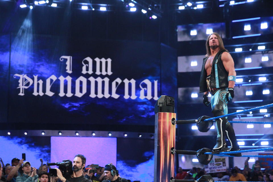 WWE Champion AJ Styles has faced a unique road to his “dream match” against Shinsuke Nakamura at WrestleMania 34. (Photo courtesy of WWE)