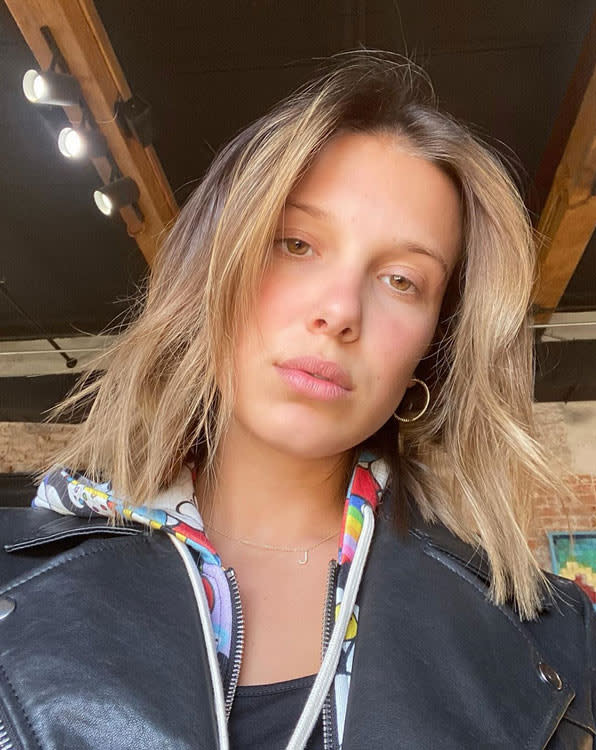 Millie Bobby Brown pelo