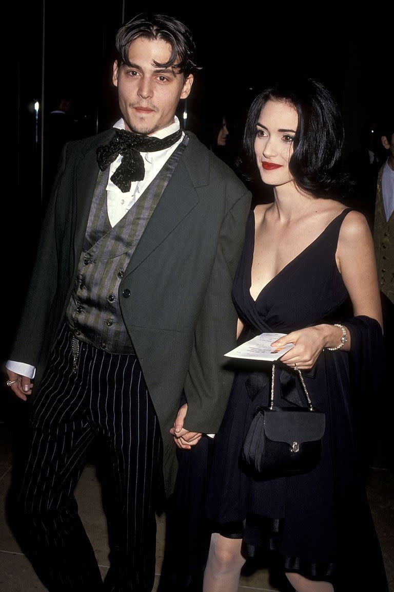 Winona Ryder and Johnny Depp