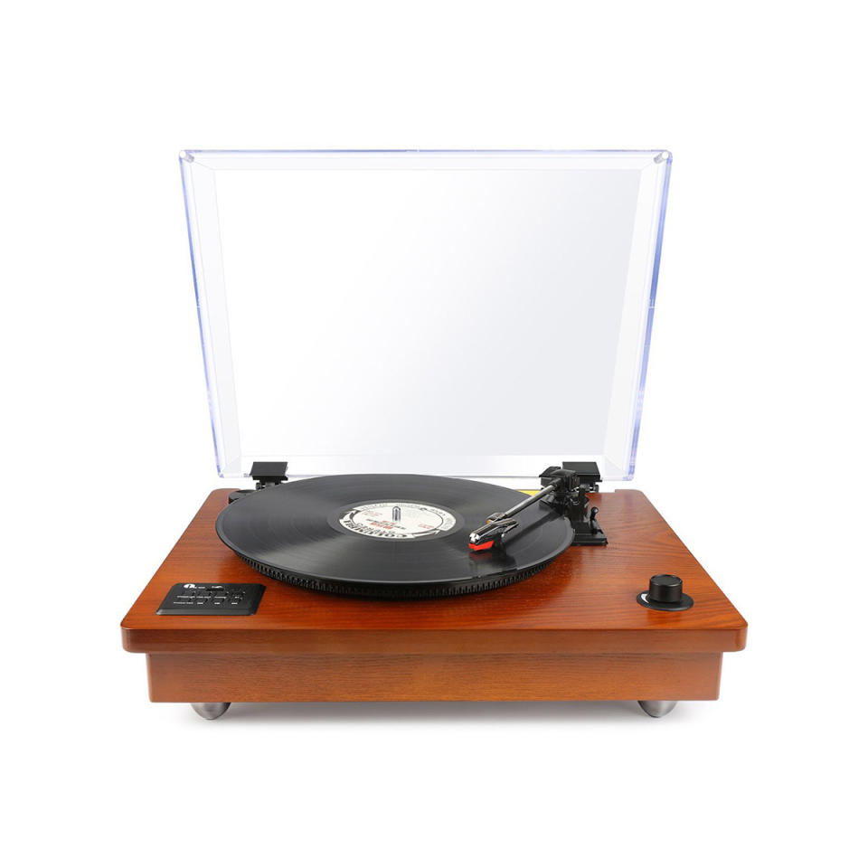 Vintage Vinyl Record Turntable Player