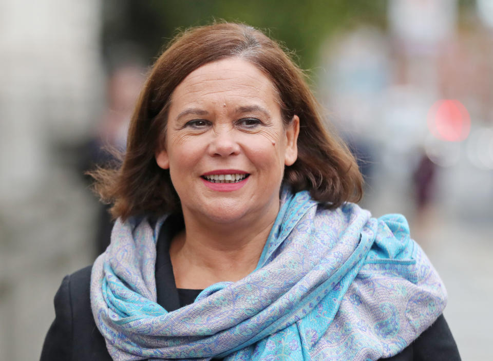 <p>Mary Lou McDonald spoke at an event dedicated to the first female MP, who was elected to the UK House of Commons in 1918.</p>