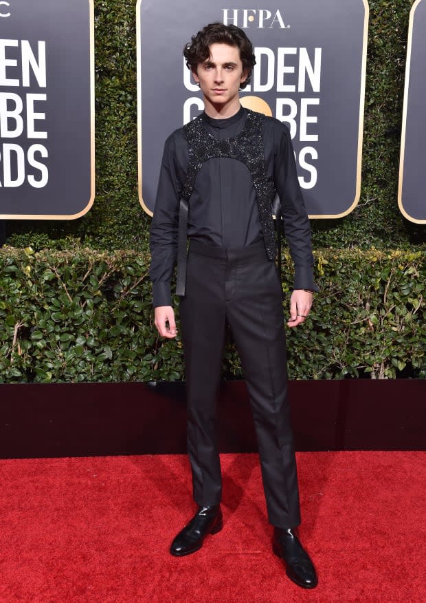 Promo Tour Star 2022: Menswear Edition: Timothée Chalamet For 'Bones & All'  - Red Carpet Fashion Awards