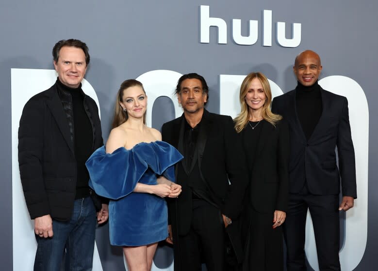 Premiere of Hulu's "The Dropout" at DGA Theater Complex on February 24, 2022 in Los Angeles, Calif.