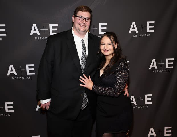 <p>Jamie McCarthy/Getty</p> Ryan Anderson and Gypsy Rose Blanchard