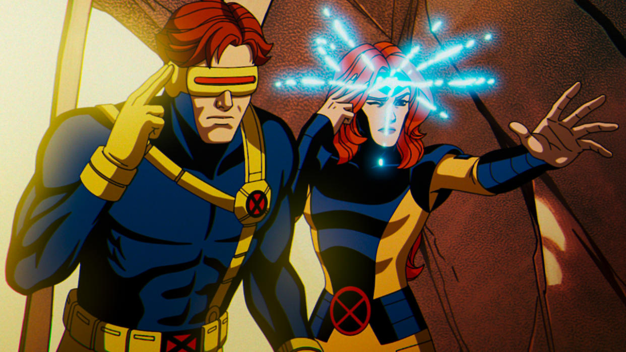  Cyclops and Jean Grey in X-Men '97. 