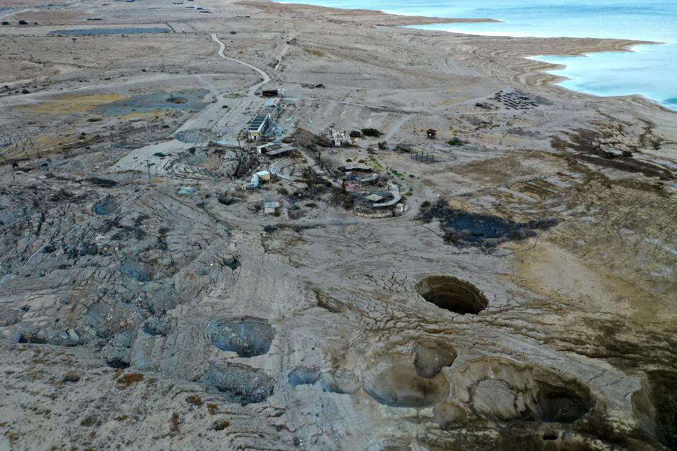 La agonía del Mar Muerto