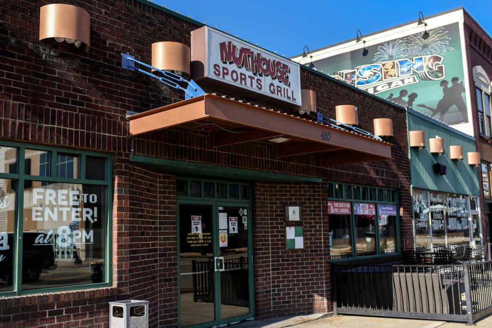 The Nuthouse Sports Grill photographed on Friday, July 17, 2020, in Lansing.