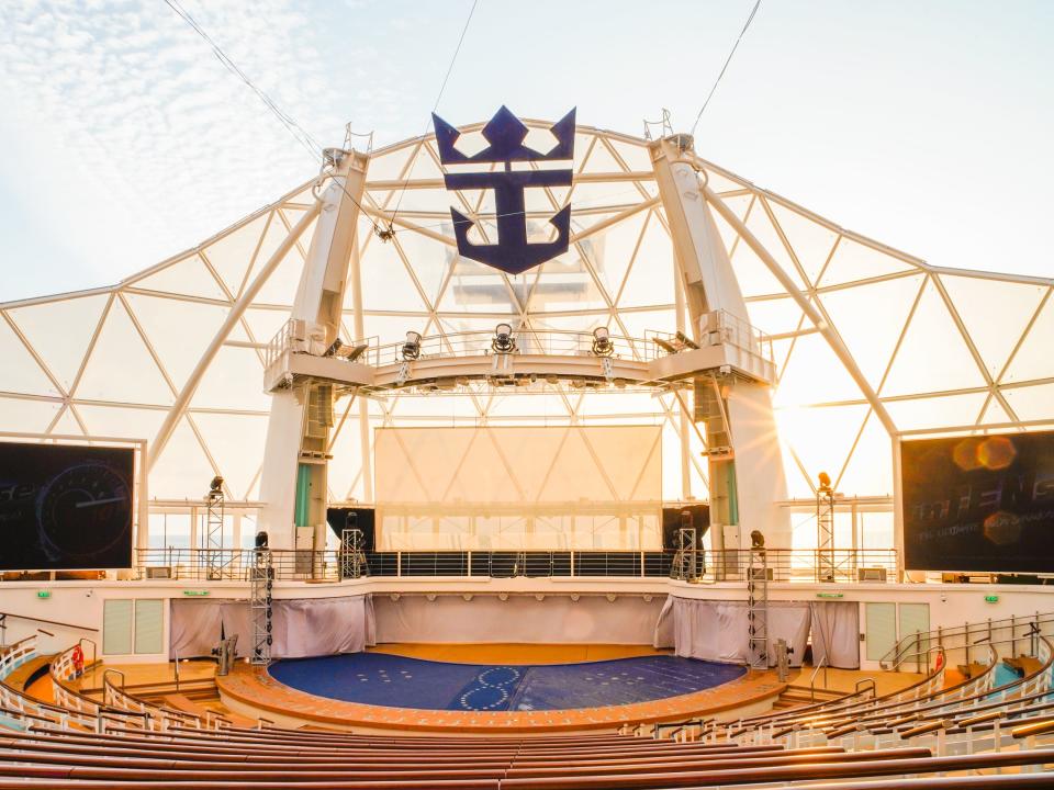 Deck 6 on the world's largest cruise ship