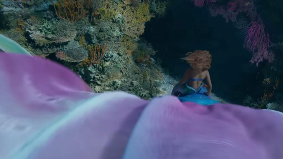 Halle Bailey in The Little Mermaid