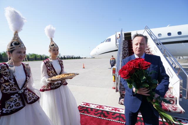 Cameron visit to Central Asia – Day 1