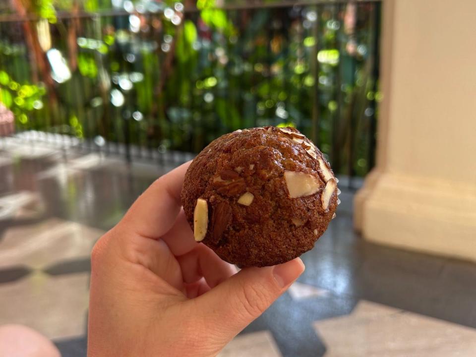 Banana bread at the Royal Hawaiian hotel.