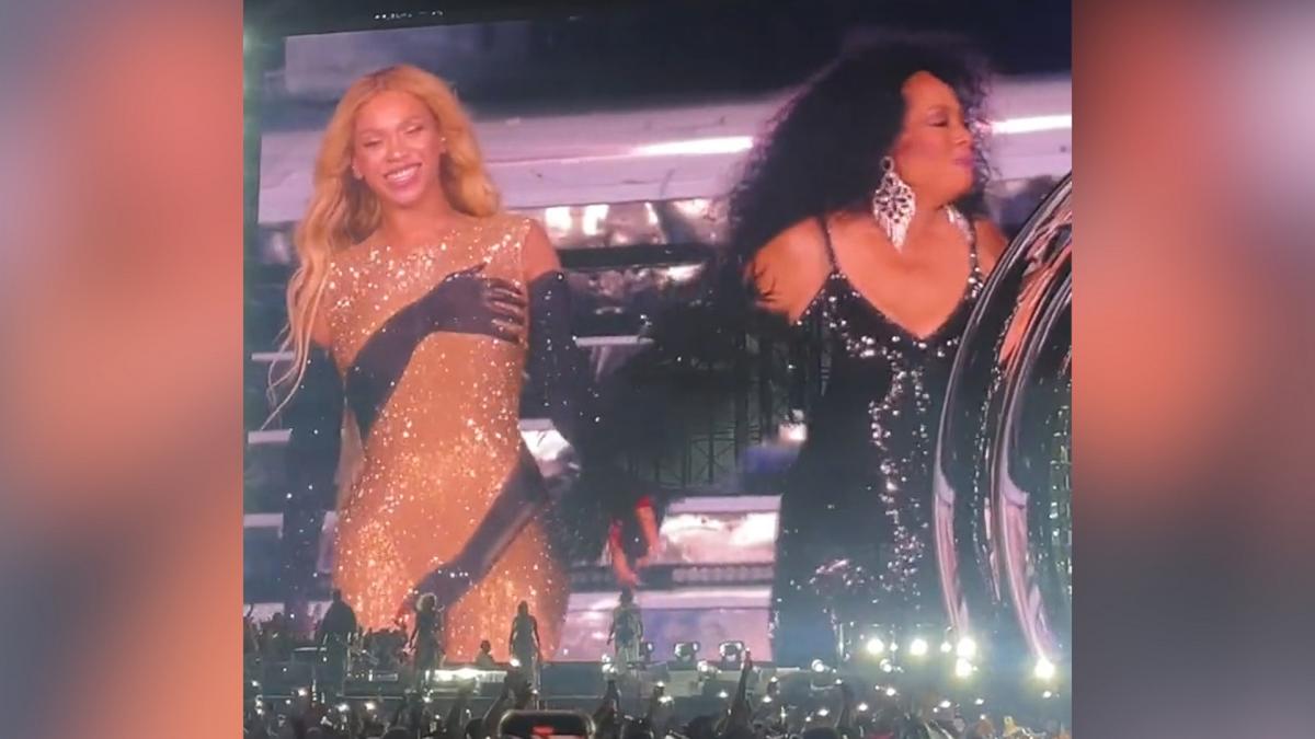 Diana Ross surprises Beyonce by singing 'Happy Birthday' during