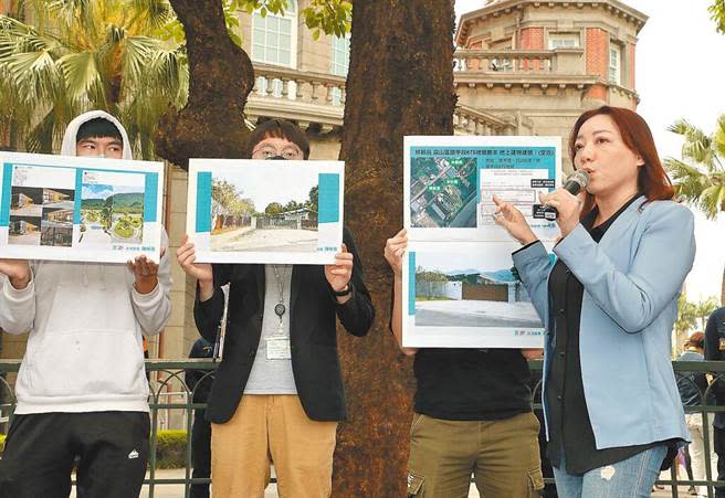 民眾黨立委陳琬惠日前赴監察院，檢舉民進黨全國黨代表李壯展、林鶴堯違法在農地蓋豪宅，盼監委查明有無官員包庇。（本報資料照片）