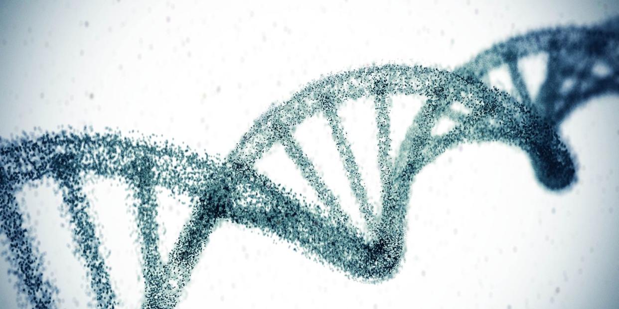 double helix dna model